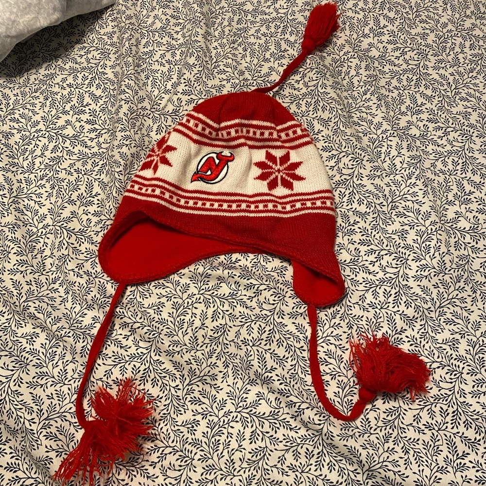 New Jersey Devils winter hat NHL